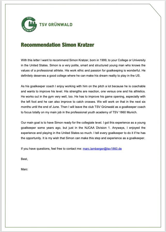 Recommendation #1