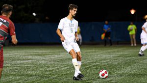 Stefan plays College Soccer at Long Island University