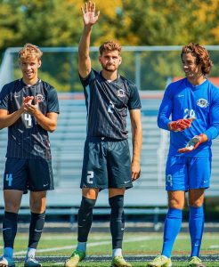 Niklas playing for University of Idianapolis